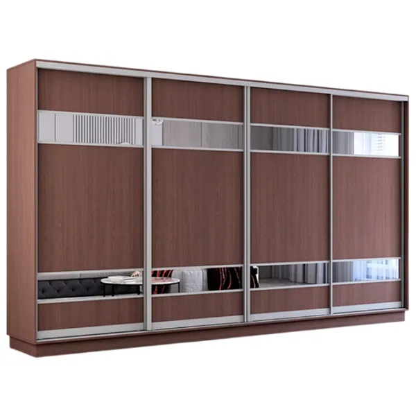 Шкаф Mobildor-Lux Fox 370 x 60см x 230 / ЛДСП / Антрацит photo 1