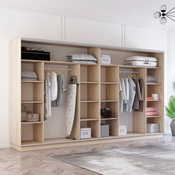 Шкаф Mobildor-Lux Fox 370 x 60см x 230 / ЛДСП / Антрацит photo 2