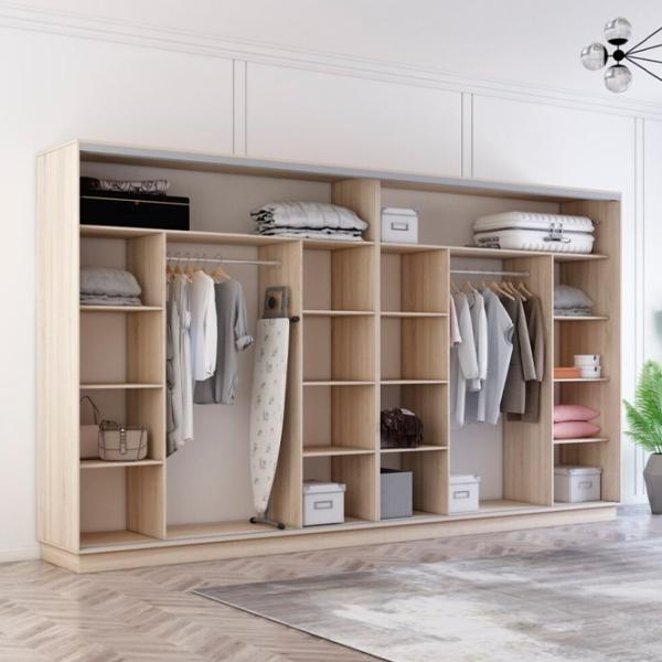Dulap Mobildor-Lux Fox 370 x 60 x 200 / PAL / Antracite photo 2