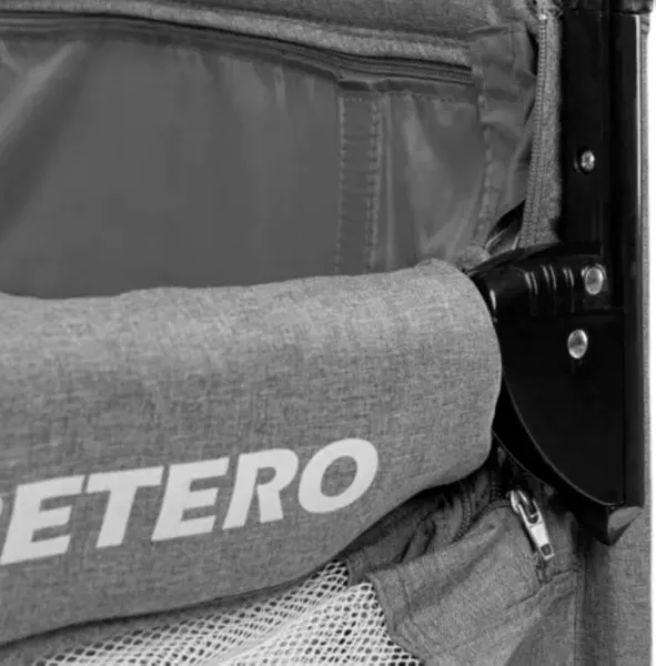 Манеж Caretero Esti (5908310386775) 0 месяцев - 3 года / Графит photo 6