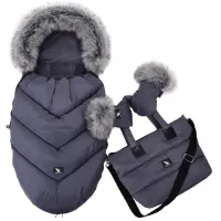 Чехол для детской коляски Cottonmoose Moose Полиэстер / Графит photo 2