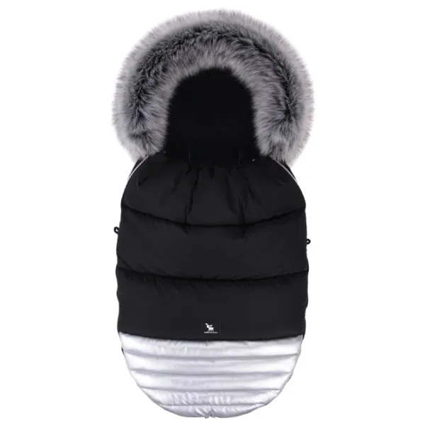 Husă pentru cărucior Cottonmoose Moose  Poliester / Black photo 1