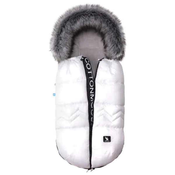 Husă pentru cărucior Cottonmoose North Poliester / White photo 1