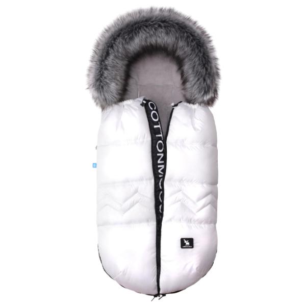 Husă pentru cărucior Cottonmoose North Poliester / White photo 1