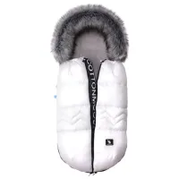 Чехол для детской коляски Cottonmoose North Полиэстер / Белый