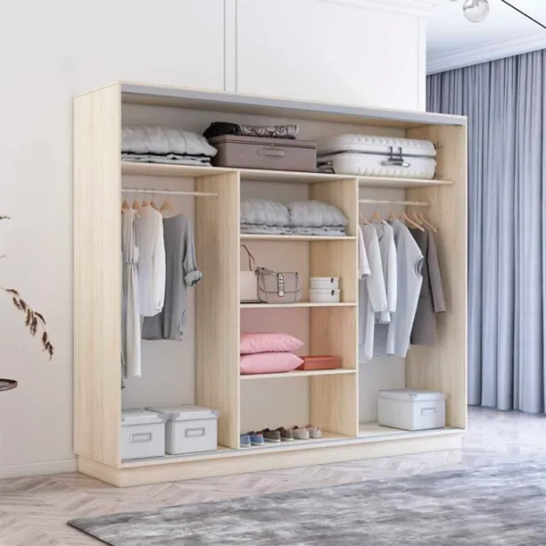 Dulap Mobildor-Lux Fox 260 x 60 x 220 / PAL / Antracite photo 2