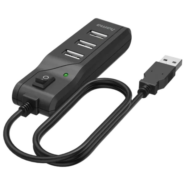 Adaptor Hama 200118 USB Type-A / Black photo 2