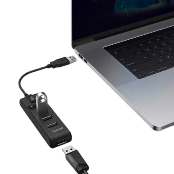 Adaptor Hama 200118 USB Type-A / Black photo 3