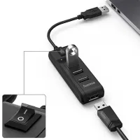 Адаптер Hama 200118 USB Type-A / Черный photo 4