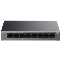 Коммутатор TP-Link LS108GP Черный photo 2