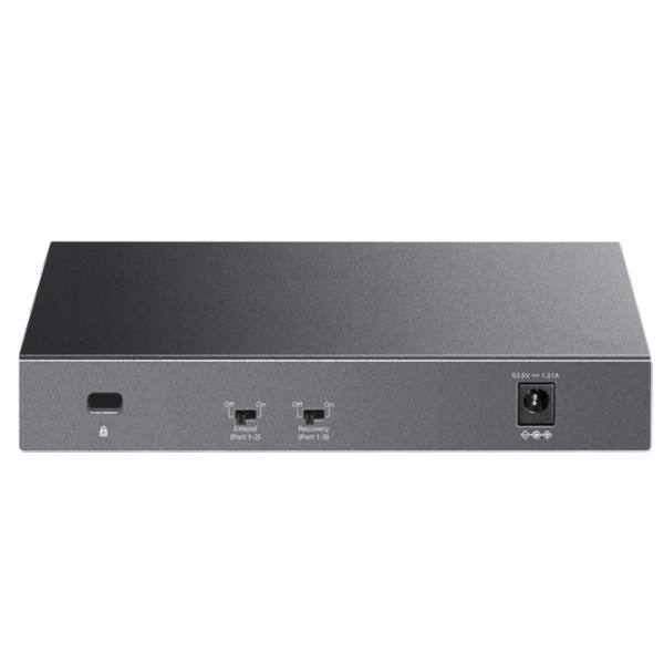 Коммутатор TP-Link LS108GP Черный photo 4 Коммутатор TP-Link LS108GP Черный photo 4