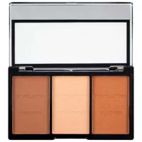 Bronzer Revolution Ultra Brightening Contour Kit Brown / C04