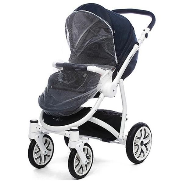 Plasă contra insectelor BabyOno 2in1 Caretero Poliester / White photo 2