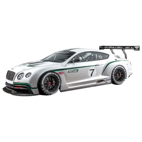 Mașină RC Bentley GT3 866-1408B  / 2.4 GHz / Green White photo 1