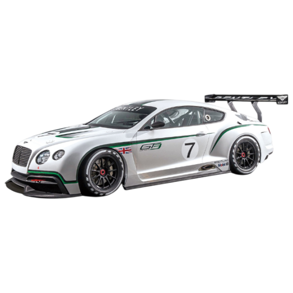 Mașină RC Bentley GT3 866-1408B  / 2.4 GHz / Green White photo 1