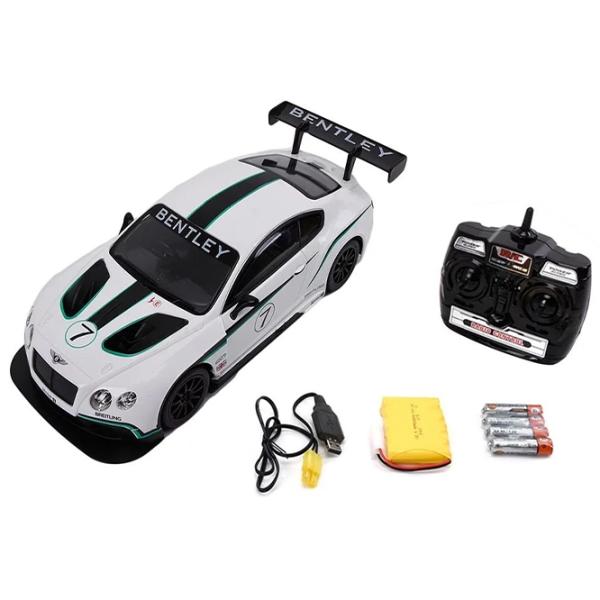 Mașină RC Bentley GT3 866-1408B  / 2.4 GHz / Green White photo 7