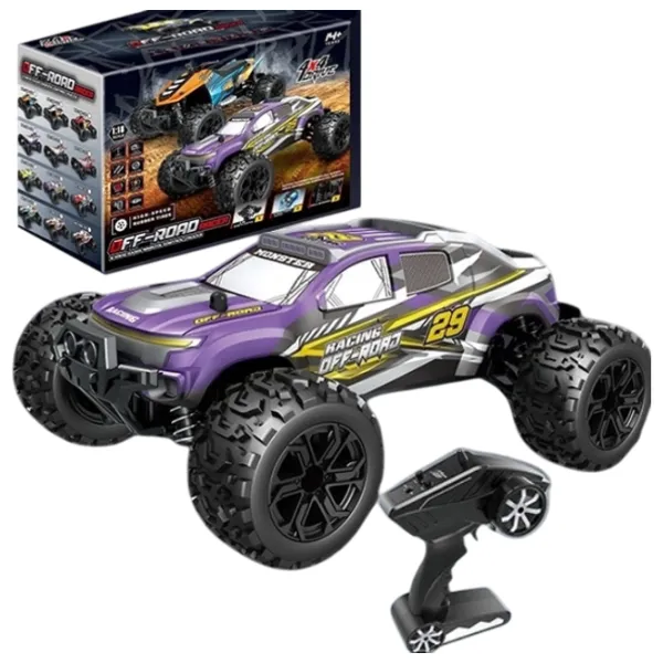Mașină RC 866-182   / 2.4 GHz / Black Multicolor photo 2