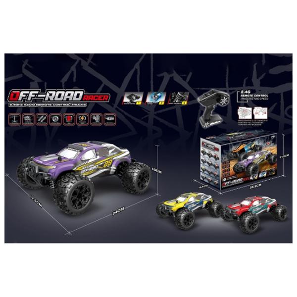 Mașină RC 866-182   / 2.4 GHz / Black Multicolor photo 6