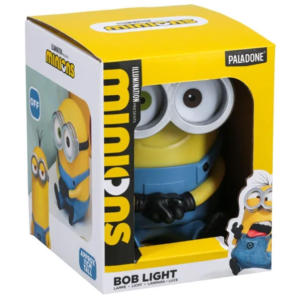 Настольная лампа фан Paladone Minions Bob Light V2 Желтый photo 5 Настольная лампа фан Paladone Minions Bob Light V2 Желтый photo 5