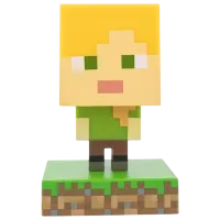 Lampă de masă fan Paladone Minecraft Alex Icon Light V3 Multicolor