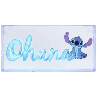 Ночник Paladone Stitch Ohana Прозрачный
