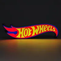 Ночник Paladone Hot Wheels Shaped Logo Light Красный photo 2