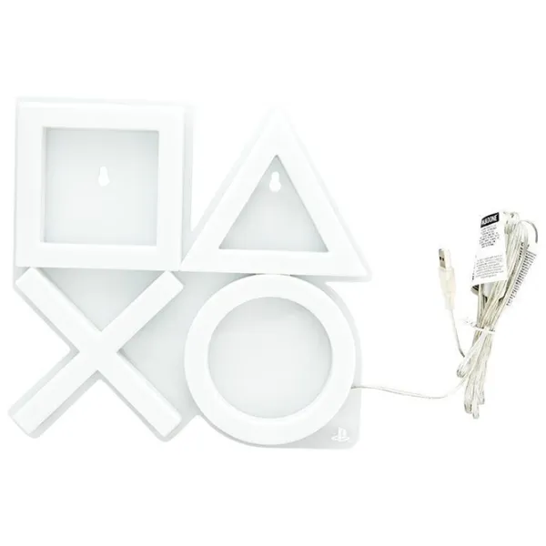 Ночник Paladone Playstation Wall Mountable Белый photo 4 Ночник Paladone Playstation Wall Mountable Белый photo 4