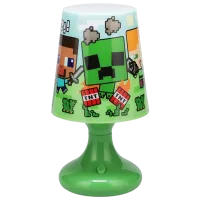 Lampă de masă fan Paladone Minecraft Table Multicolor