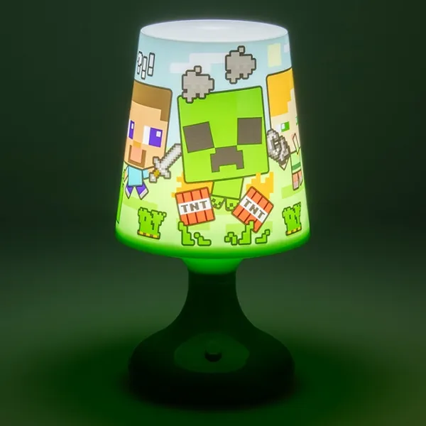 Настольная лампа фан Paladone Minecraft Table Разноцветный photo 2