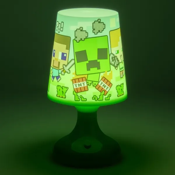 Настольная лампа фан Paladone Minecraft Table Разноцветный photo 5