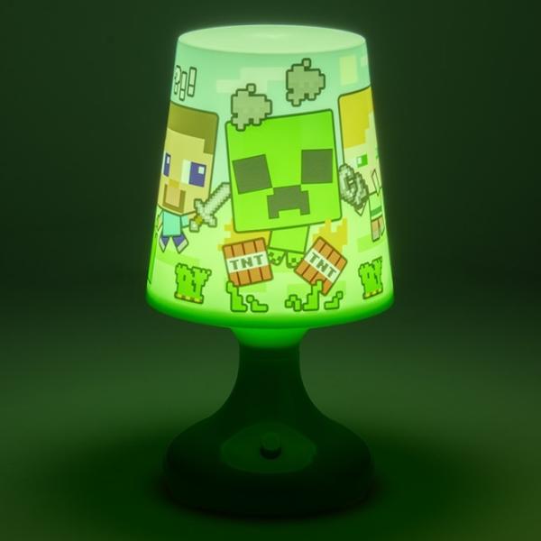 Настольная лампа фан Paladone Minecraft Table Разноцветный photo 5