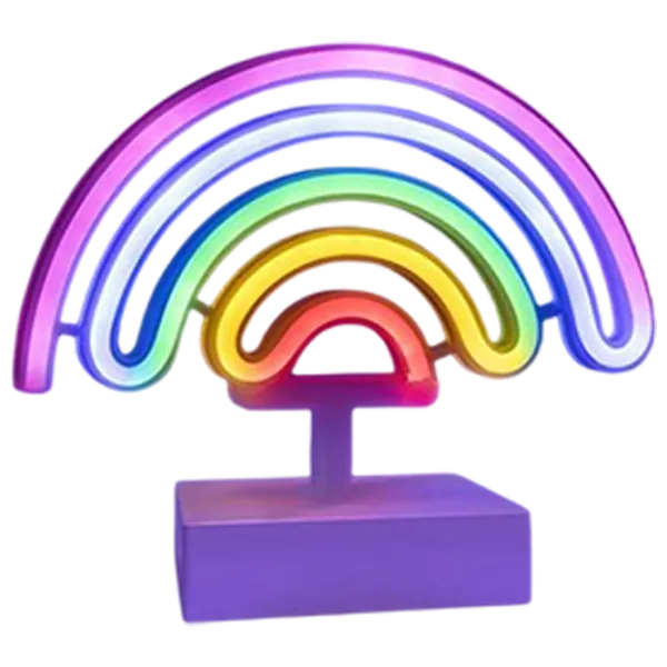 Настольная лампа фан Paladone Rainbow Белый photo 1 Настольная лампа фан Paladone Rainbow Белый photo 1