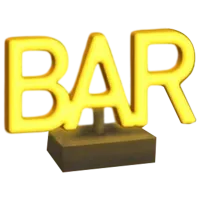 Lampă de masă fan Paladone Bar Yellow