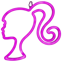 Lampă de noapte Paladone Wall Mountable Pink