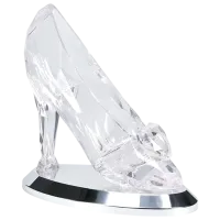 Lampă de masă fan Paladone Cinderella Glass Slipper Transparent