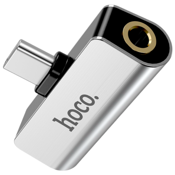 Адаптер Hoco LS26 USB Type-C / Серебряный photo 1