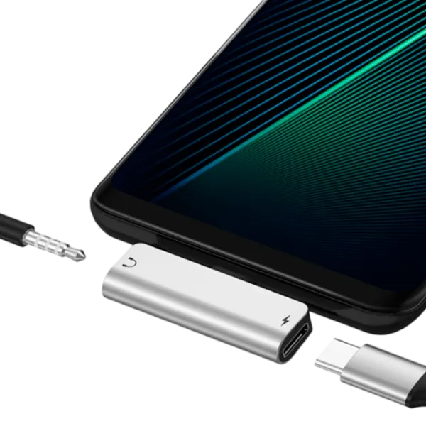 Адаптер Hoco LS26 USB Type-C / Серебряный photo 2