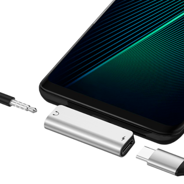 Адаптер Hoco LS26 USB Type-C / Серебряный photo 2