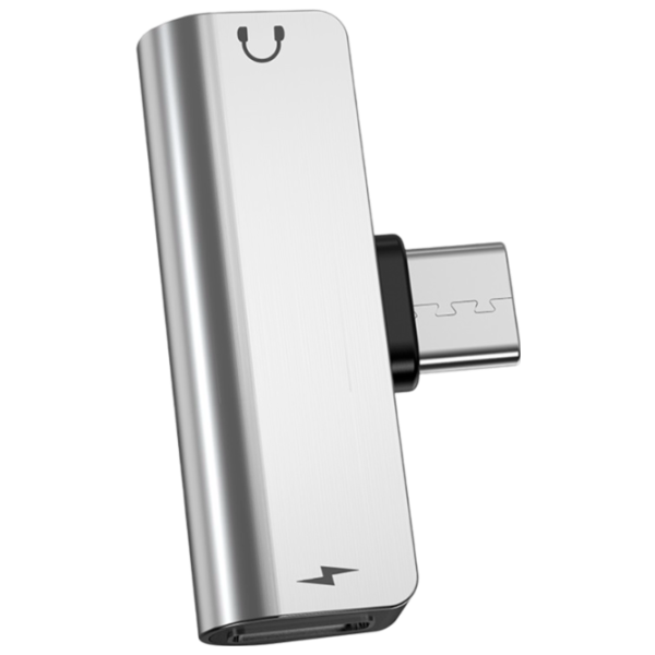 Адаптер Hoco LS26 USB Type-C / Серебряный photo 3