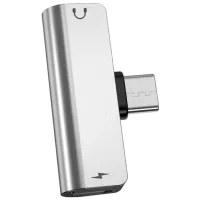 Адаптер Hoco LS26 USB Type-C / Серебряный photo 3