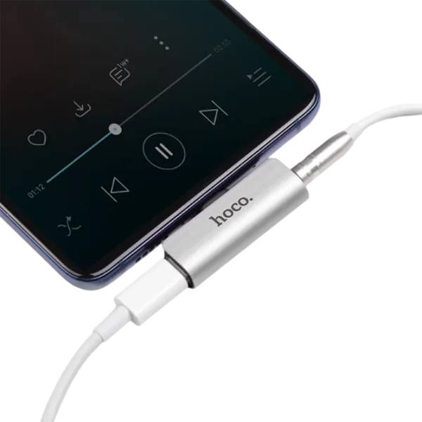 Адаптер Hoco LS26 USB Type-C / Серебряный photo 4