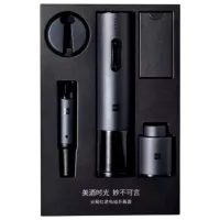 Набор для открывания вина Xiaomi Huohou Electric Wine Opener Set Deluxe HU0090  / Черный