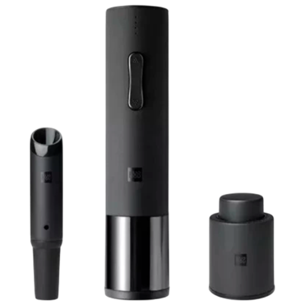 Set desfacător de vin Xiaomi Huohou Electric Wine Opener Set Deluxe HU0090  / Black photo 3
