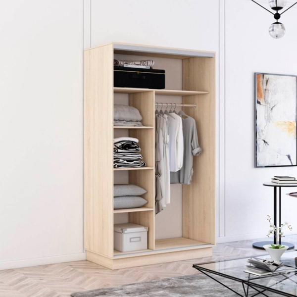 Dulap Mobildor-Lux Fox 170 x 60 x 210 / PAL / Antracite photo 2