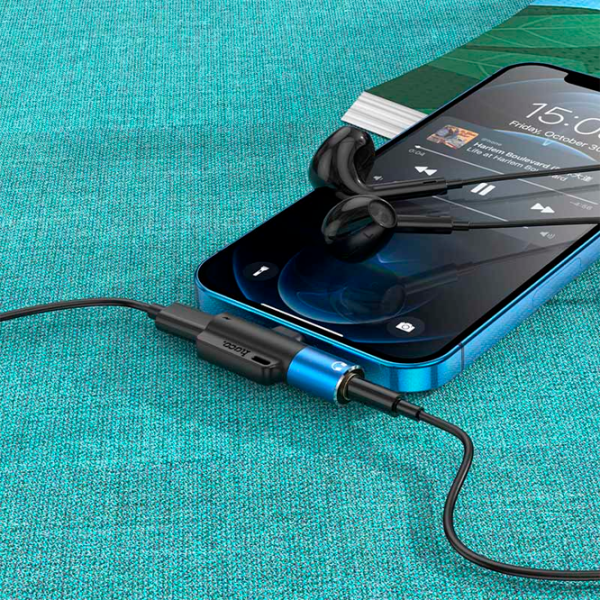 Adaptor Hoco LS32 Lightning / Gray photo 5