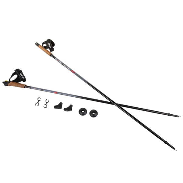 Bețe de trekking Enero 5902431038605  Aluminiu / 1150 mm photo 1 Bețe de trekking Enero 5902431038605  Aluminiu / 1150 mm photo 1
