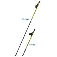 Bețe de mers nordic Enero Nordic Walking NewIcon Oțel / 1350 mm photo 5