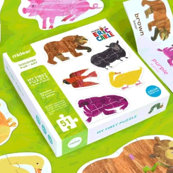 Puzzle Mideer My First Puzzle 2+/ Numărul de piese: 51 photo 1 Puzzle Mideer My First Puzzle 2+/ Numărul de piese: 51 photo 1