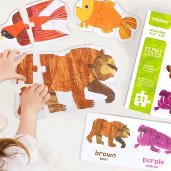 Puzzle Mideer My First Puzzle 2+/ Numărul de piese: 51 photo 2 Puzzle Mideer My First Puzzle 2+/ Numărul de piese: 51 photo 2