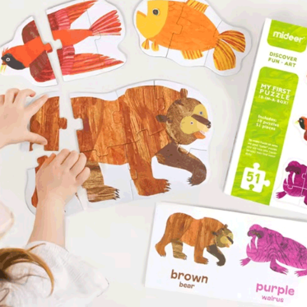 Puzzle Mideer My First Puzzle 2+/ Numărul de piese: 51 photo 2 Puzzle Mideer My First Puzzle 2+/ Numărul de piese: 51 photo 2
